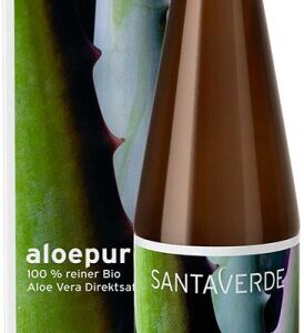 Santaverde Aloepur 100% Reiner Aloe Vera Saft 330 ml