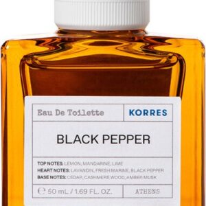 Korres Black Pepper Eau de Toilette (EdT) 50 ml