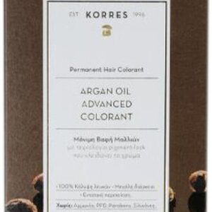 Korres Arganöl Hochentwickelte Coloration 3er Set 6.0 Dunkelblond