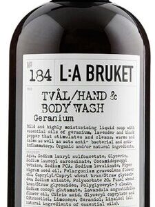 L:A Bruket No. 184 Hand & Body Wash Geranium 240 ml