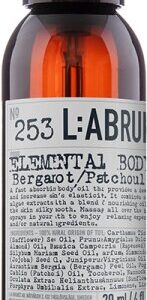 L:A Bruket No. 253 Elemental Body oil Bergamot/Patchouli Cosmos Natural certified