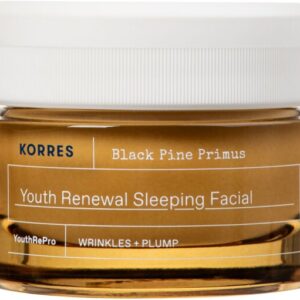 KORRES Black Pine Primus Erneuernde Nachtcreme gegen Falten 40 ml