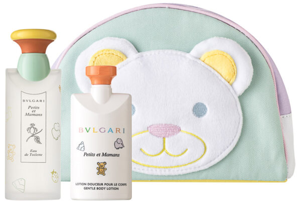 Bvlgari Petits et Mamans EDT Geschenkset EDT 100 ml + Körperlotion 75 ml + Tasche