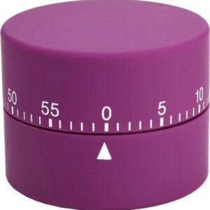 Efalock Timer ROUND mechanisch lila