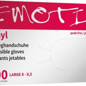 Efalock Vinyl-Handschuhe puderfrei Emotion L