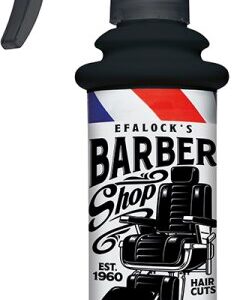 Efalock Sprühflasche Barber schwarz