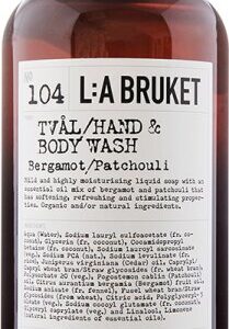 L:A Bruket No. 104 Hand & Body Wash Bergamot/Patchouli 450 ml