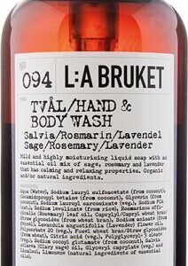 L:A Bruket No. 094 Hand & Body Wash Sage/Rosemary/Lavender 450 ml