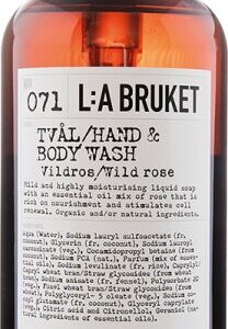 L:A Bruket No. 071 Hand & Body Wash Wild Rose 450 ml