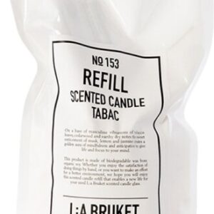 L:A Bruket No. 153 Refill Scented Candle Tabac 260 g