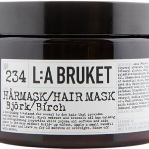 L:A Bruket No. 234 Hairmask Birch 350 g