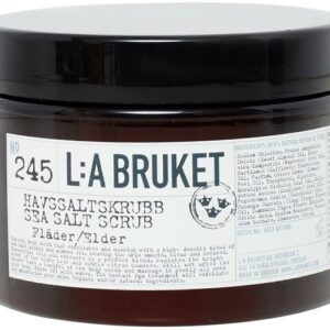 L:A Bruket No. 245 Sea Salt Scrub Elder 420 g Cosmos Natural certified