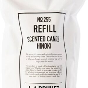 L:A Bruket No. 255 Refill Scented Candle Hinoki 260 g