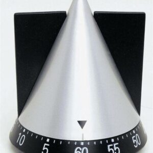 Efalock Timer Pyramide silber/sw.