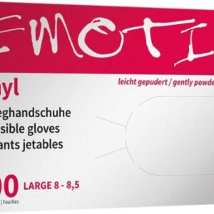 Efalock Vinyl-Handschuhe gepudert Emotion L