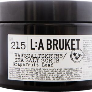 L:A Bruket No. 215 Sea Salt Scrub Grapefruit Leaf 420 g