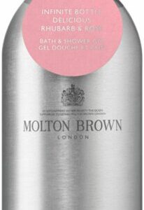 Molton Brown Infinite Bottle Delicious Rhubarb & Rose Bath & Shower Gel 400 ml